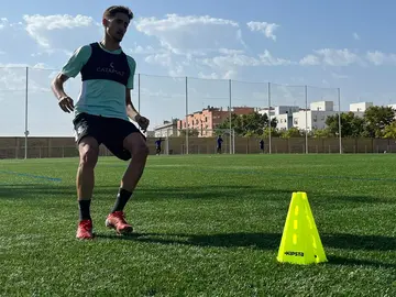 El Recre ha vuelto hoy a los entrenamientos.