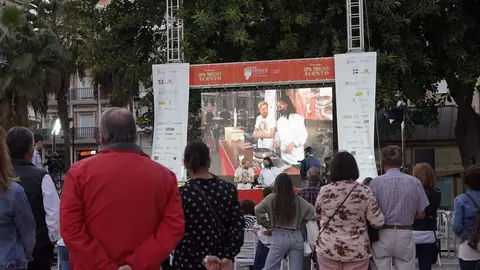 Una carpa gigante acogerá Binómico este fin de semana en la Plaza de las Monjas.
