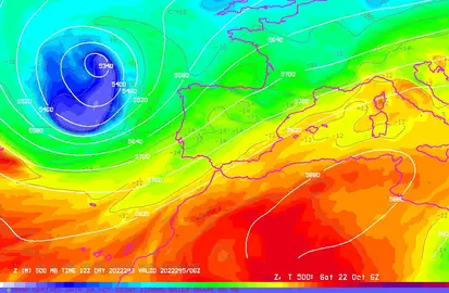 Nueva borrasca prevista para este fin de semana en Huelva