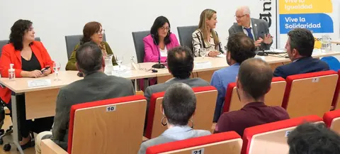 Mesa de trabajo de la Jornada de CEPAIN