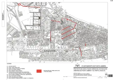 Urbanismo Plan Asfaltado Plano 1