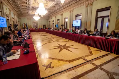 Momento del Pleno celebrado este martes 25 de Octubre