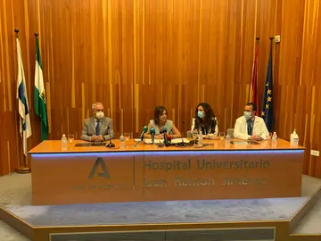 Anuncio del proyecto en el Juan Ramón Jiménez