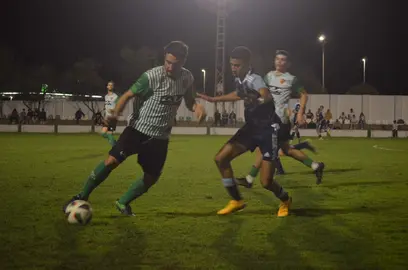 Lance del partido de esta noche entre la Olímpica y el Recre.