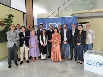 Momento en que se dan a conocer los galardones.