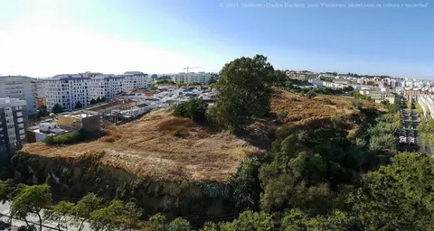 Tierras de La Joya que acogen la necrópolis tartéssica en el centro de Huelva capital