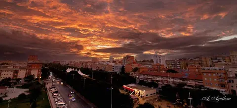 Panorámica de Huelva captada por el fotógrafo Antonio Aguilera