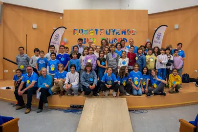 Todo el Consejo que ha participado en la elecci&oacute;n de la Alcaldesa Infantil