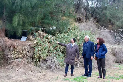 Visita del PP al parque