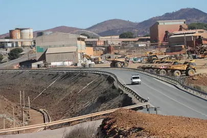 Panorámica mina de Riotinto