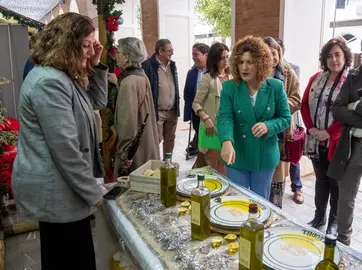 Muestra de aceite en la GRan Vía
