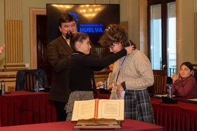 Pleno Infantil celebrado en el Ayuntamiento