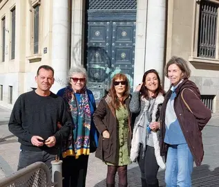 Reuni&oacute;n de Por Huelva con  AMO