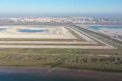 Balsas de residuos de fosfoyesos