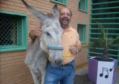 Paco Regueira, en una simpática foto