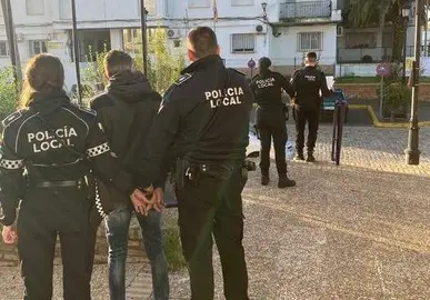 Uno de los sucesos acaecidos estos días de Navidad en Huelva