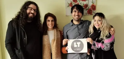 Equipo La Triple. De izq. a der. - Antonio J. Romer, Cristina Monper, Dani Verum, Carmen Cinta Mora - copia