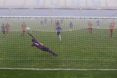 El primer gol del Recreativo.