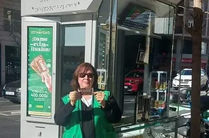 Imagen del premio especial de la ONCE