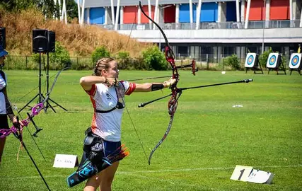 Leyre Fernández en acción.