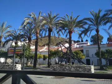 Cale que acoge el restaurante Montecruz de Aracena