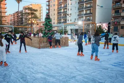Pista de hielo esta navidad