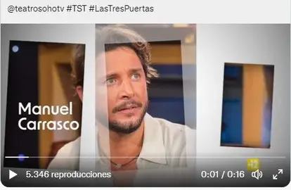 Manuel Carrasco, protagonista del prestigioso programa de entrevistas