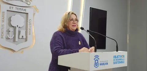 M&oacute;nica Rossi, candidata de IU a la Alcald&iacute;a de Huelva
