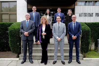 Visita al Puerto de Huelva de la delegación marroquí