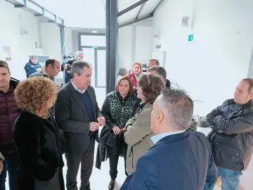Visita de Juan Espadas a Isla Cristina