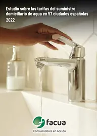 Portada del informe de Facua