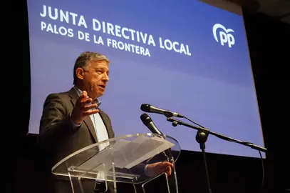 Carmelo Romero, alcalde de Palos de la Frontera desde 1995