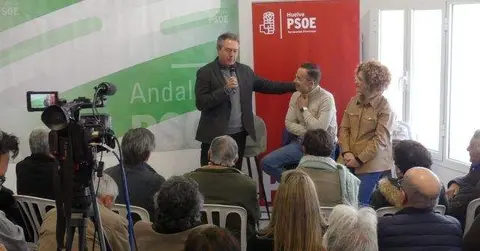 Visita de Juan Espadas a Hinojos