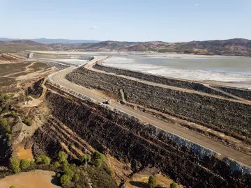 Trabajos en la mina de Riotinto