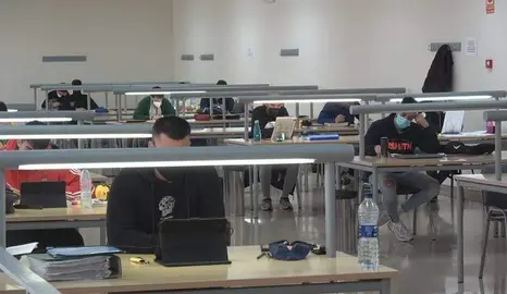 Sala de estudios de la UHU