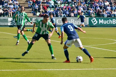 Nacho Heras se estrenó con el Recre.