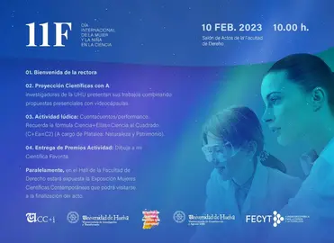 Cartel con la programación