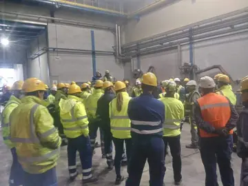 Trabajadores de MATSA