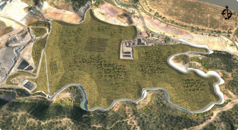 Imagen de la instalacion una vez finalizada la clausura