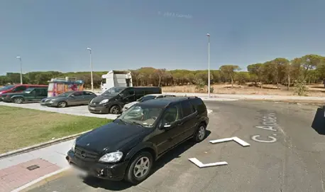 Zona del accidente