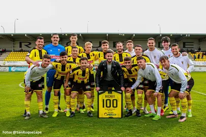Pablo Becken ha cumplido cien partidos con el San Roque.