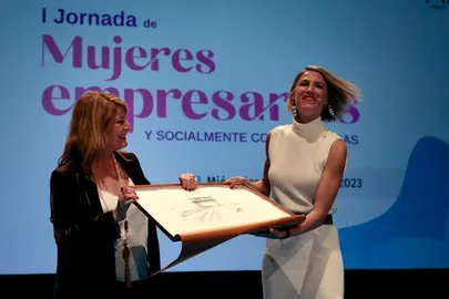 Pilar Miranda y Laura S&aacute;nchez