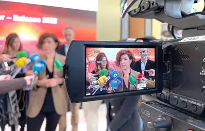 Macarena Gutiérrez, en la presentación Resultados de Atlantic Copper