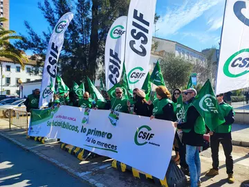 Protesta de CSIF