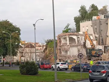 Demolición casas cabezo Mondaca