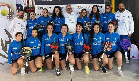 La plantilla del AVS La Volea.