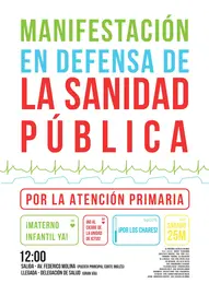 Convocatoria de manifestación