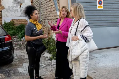 Visita a Las Colonias de la candidata Pilar Miranda