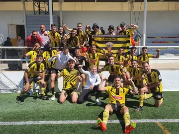 El San Roque de Lepe tras ganar en Utrera.