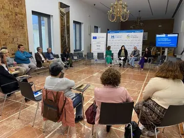 Encuentro celebrado en la Diputación